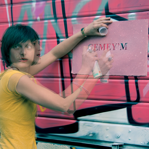 Vandalisme Poétique, 2010, performance. Photo : Alix Orbec