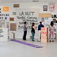 Vue d’ensemble, juin 2013 Techniques mixtes, dimensions variables