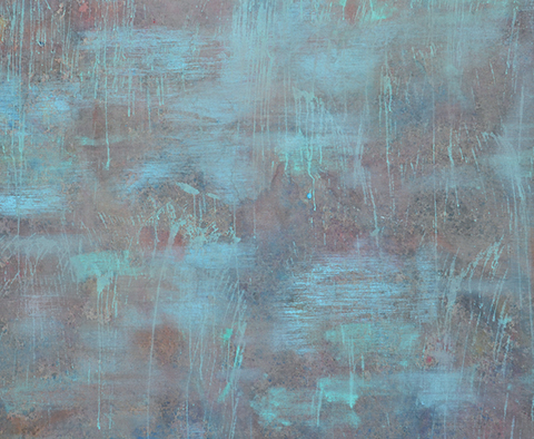 Contingence I, 2011 Peinture sur toile, 240 x 220 cm