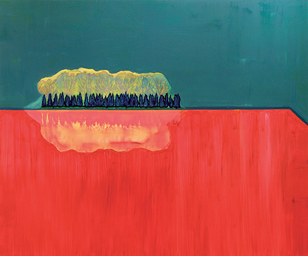 Sans titre, 2013 Huile sur toile, 240 x 200 cm