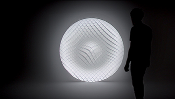 Atmo, 2012 Installation mapping interactive