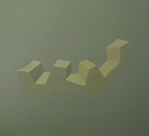 Marseille 2010 Acrylique sur bois, 140 x 160 cm