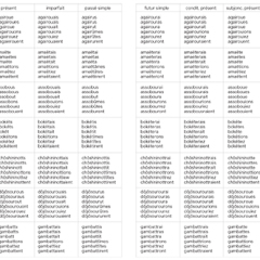 tableau de conjugaison, verbes japonais, livre 10 pages, 14,5 x 21 cm, 2006