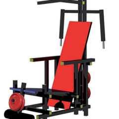 Rietveld Sport, photomontage/simulation 3D, 2006