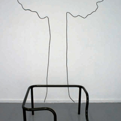 étude sur s’asseoir, 60 x 60 cm, 2007