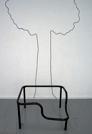 étude sur s’asseoir, 60 x 60 cm, 2007