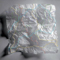 Papier-peint, photomontage, 2007