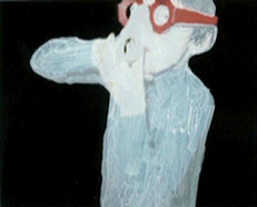 LA la lala, la la lala, la la la lala lala / 2006 / film super 8, peinture