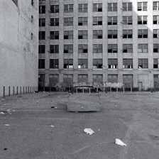 L.A.(détail) / 2006 / collage / 40 x 50 cm