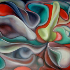 Sans titre - 2010 Huile sur toile, 200 x 160 cm