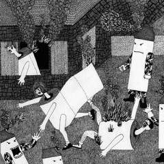 De la série Petits formats, 2011 Encre sur papier, 30 x 30 cm