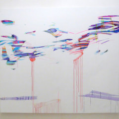 Sans titre - 2011 acrylique sur toile - 204x232 cm