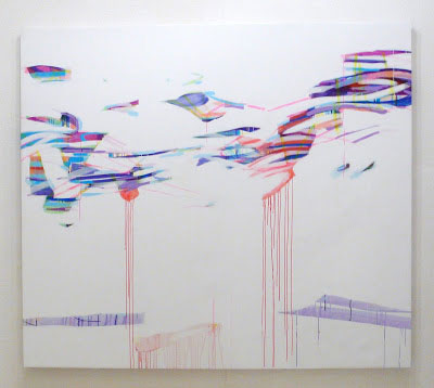 Sans titre - 2011 acrylique sur toile - 204x232 cm