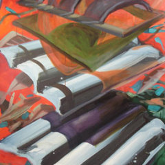 rinascimento - huile sur toile - 200 x 150 cm - 2012