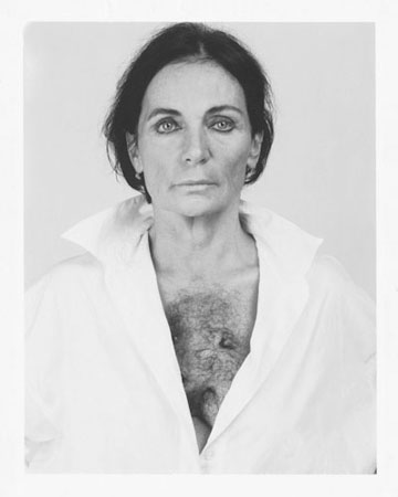 La fautive, 1995 Tirage d'après Polaroïd N/B, 47 x 58 cm Collection privée