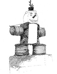 Homme de paille, Pont-Trambouze