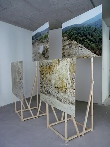 Paysage #2, 2011 Techniques mixtes, 250 x 240 x 90 cm