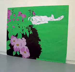 sans titre, impression jet d’encre sur papier, 300 x 450 cm env., 2007